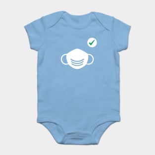Wear a Mask when outside Baby Bodysuit